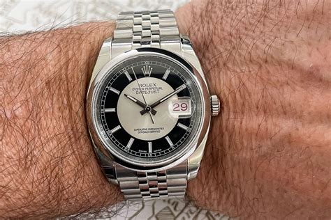 rolex tuxedo dial review|tuxedo dial watches 1950.